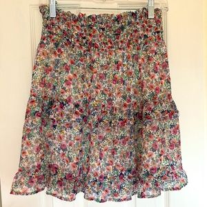 Sienna Sky Pleated Floral Skirt